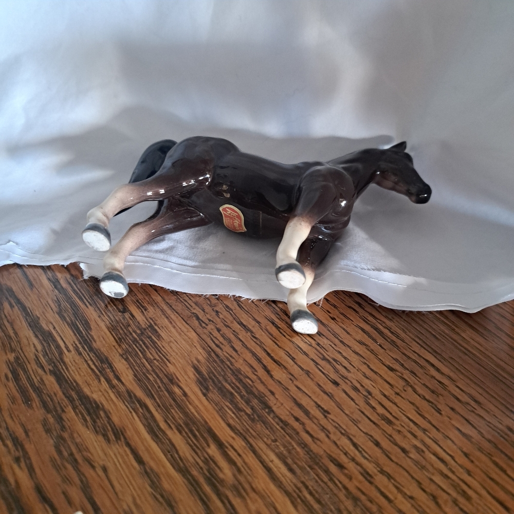 Lefton Blue Ribbon Horse Equine Figurine - Picture 4 of 6